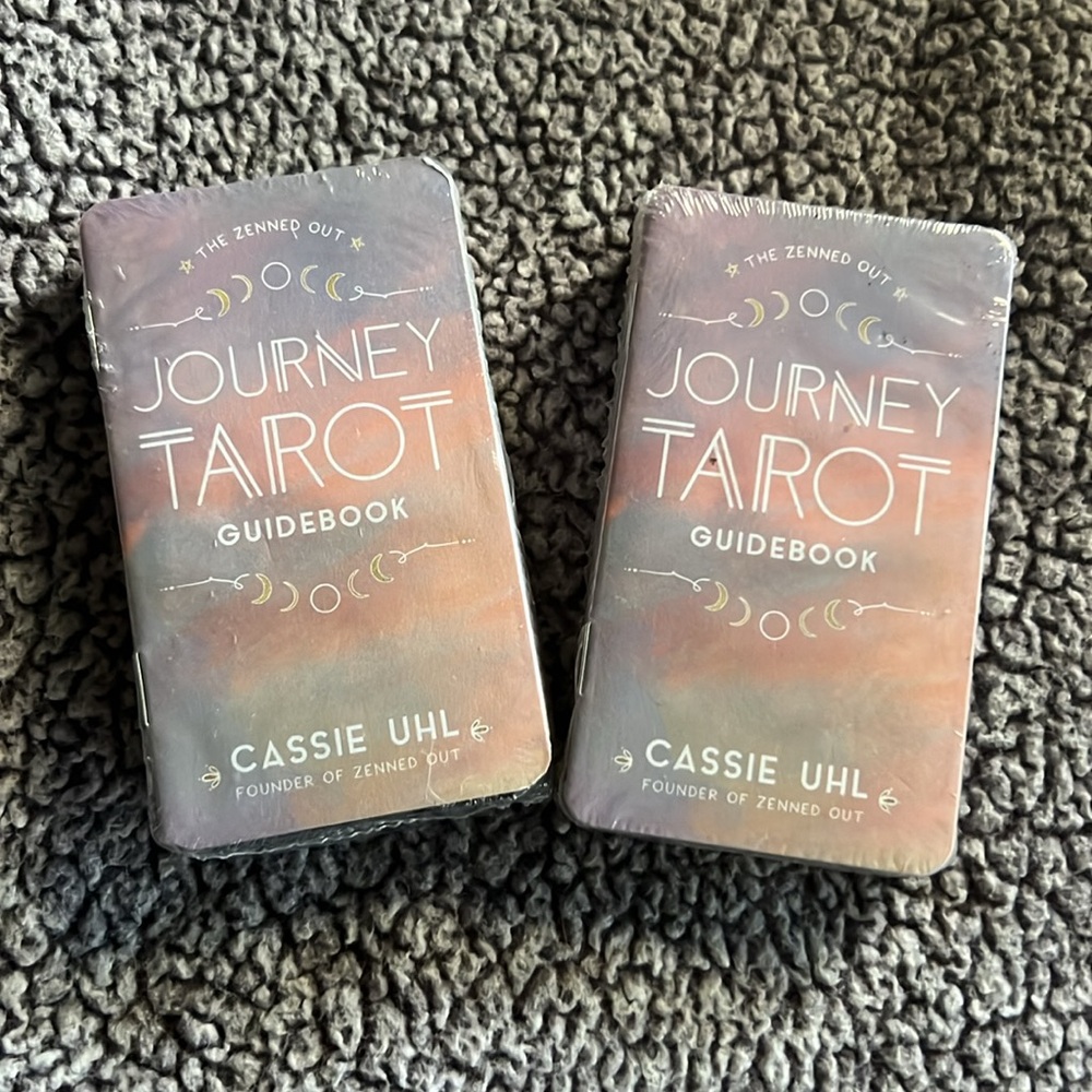 Set of 2 Journey tarot guidebook cards NWT
